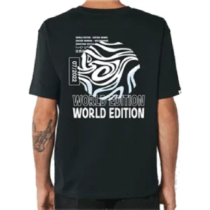 shop tshirt noir carré delta festival world edition