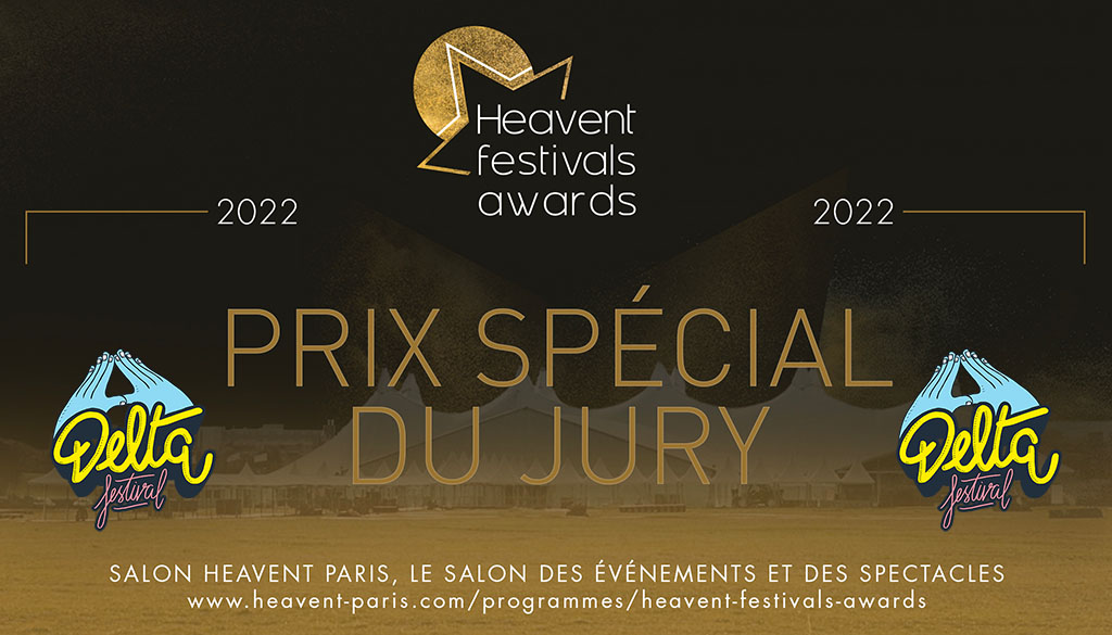 Le Delta Festival remporte le prix spécial du Jury aux Heavent Awards 2022 !